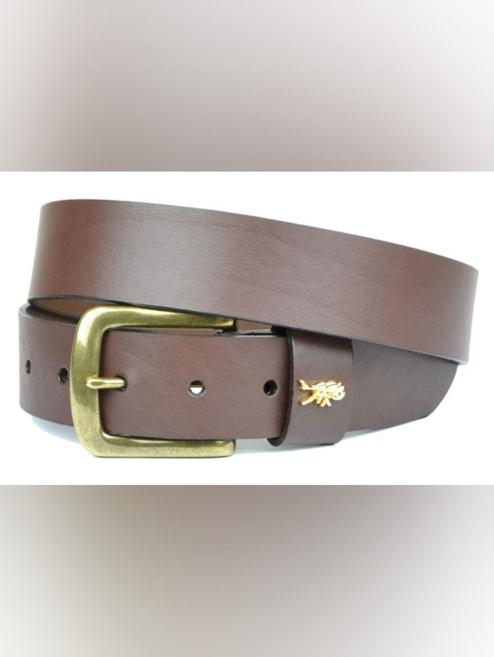 Perlis Crawfish Leather Belt, size 32, NWT